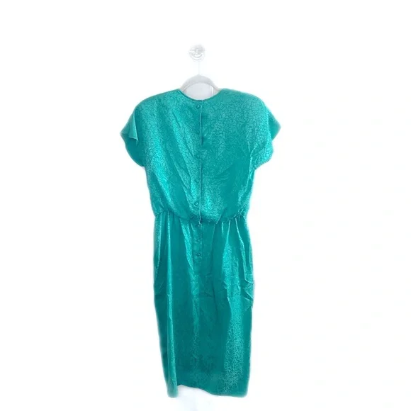adrianna papell green dress vintage vintage green emerald maxi dress embroidered crystals floral Prom Dresses  fg3974